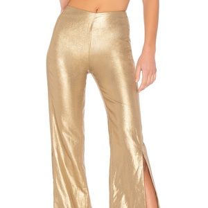 Lovers and Friends gold pants!